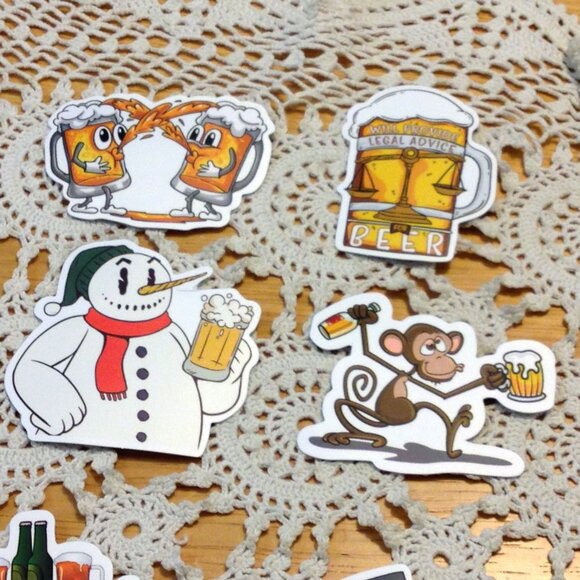 Crafts stickers bundle, beer theme - Picture 2 of 6
